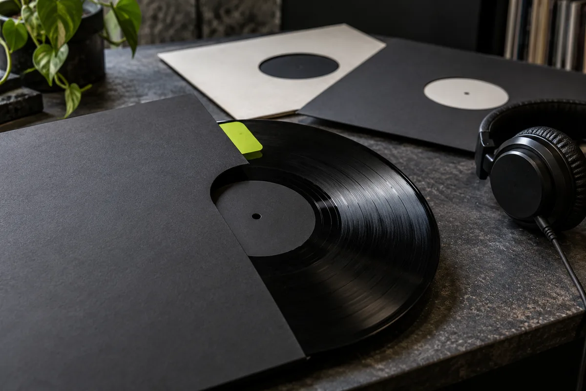 A selected recording beside a folder prepared for an editing handoff.